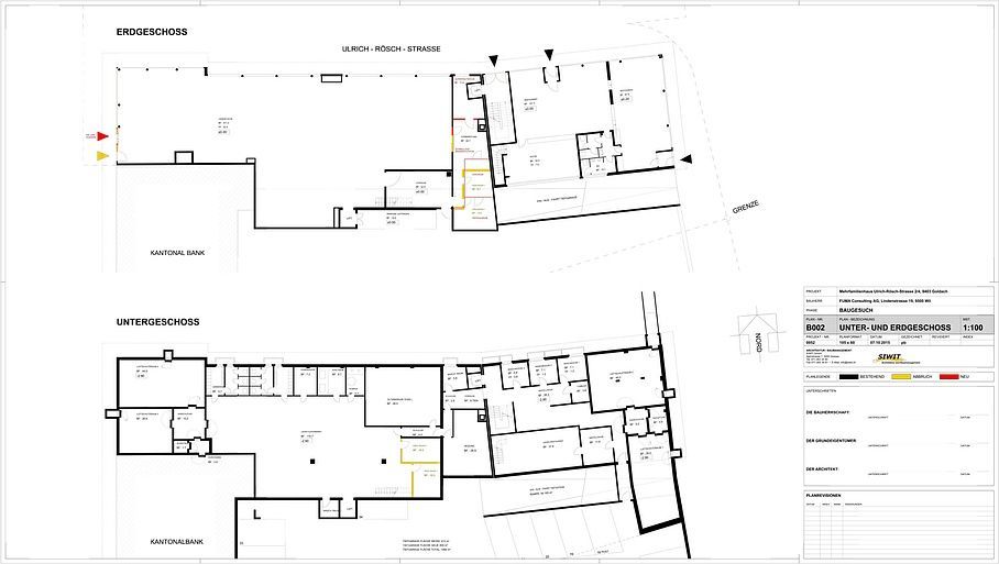 Reinach - Detailbeispiel Balkone Pilatusstr. 12+10