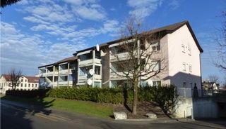 Reinach - von Südwest: Bachstr. 7+9