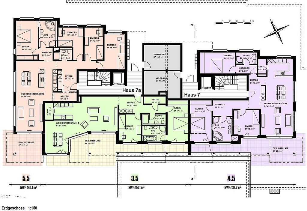 Kreuzlingen / Mietwohnung im Eigentumsstandard