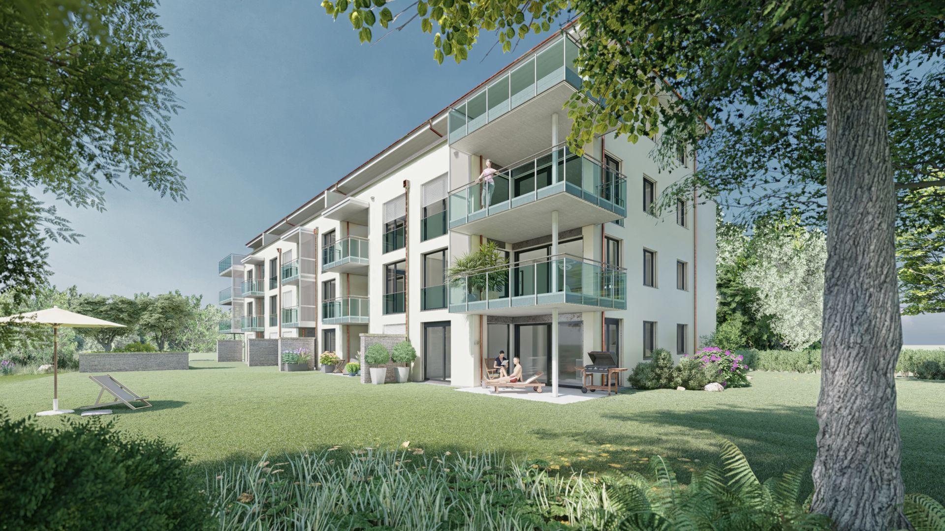 Reinach - Detailbeispiel Balkone Pilatusstr. 12+10