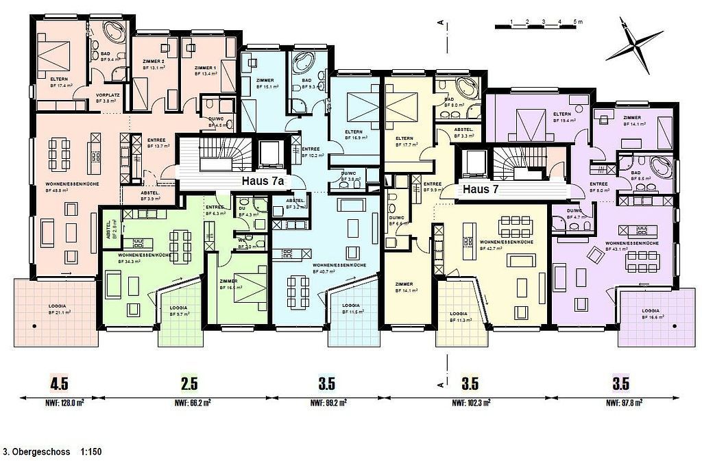 Kreuzlingen / Mietwohnung im Eigentumsstandard