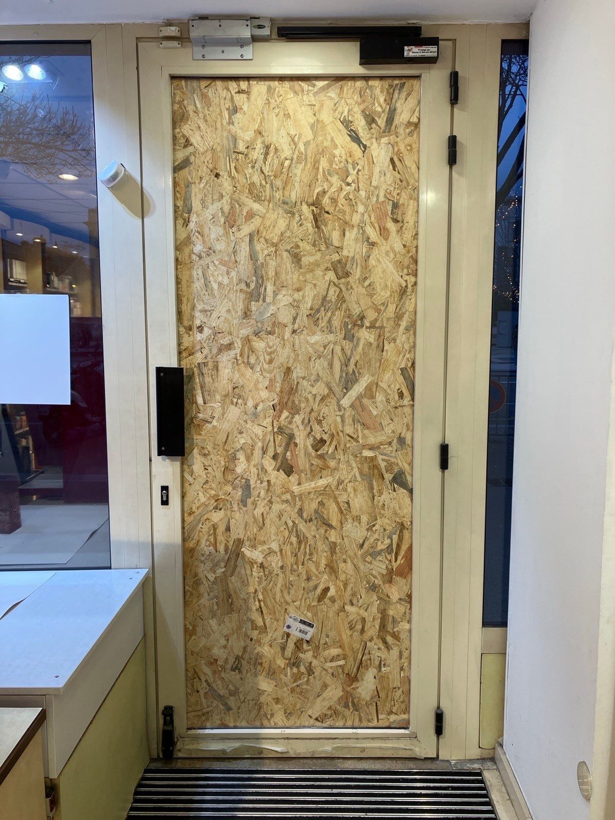 Mise en sécurité de vitrage