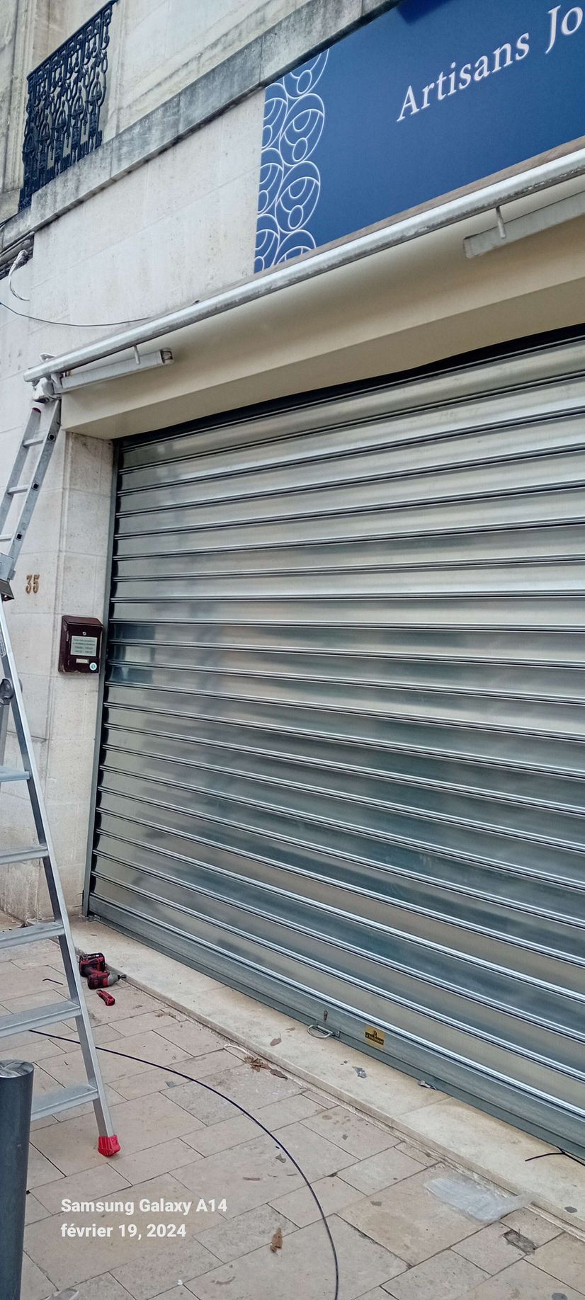Tablier neuf remplacé par notre technicien
