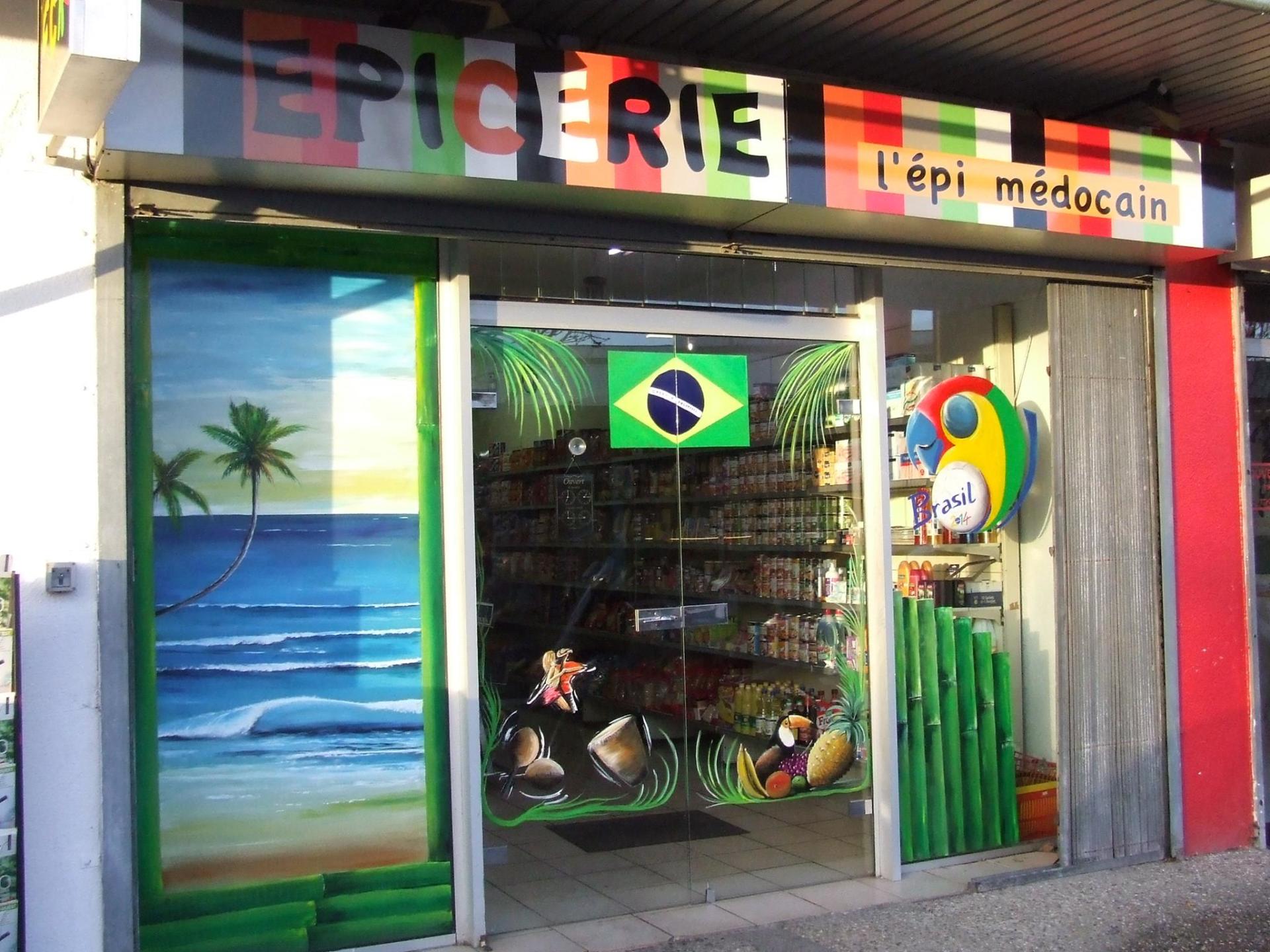 Façade de l'épicerie