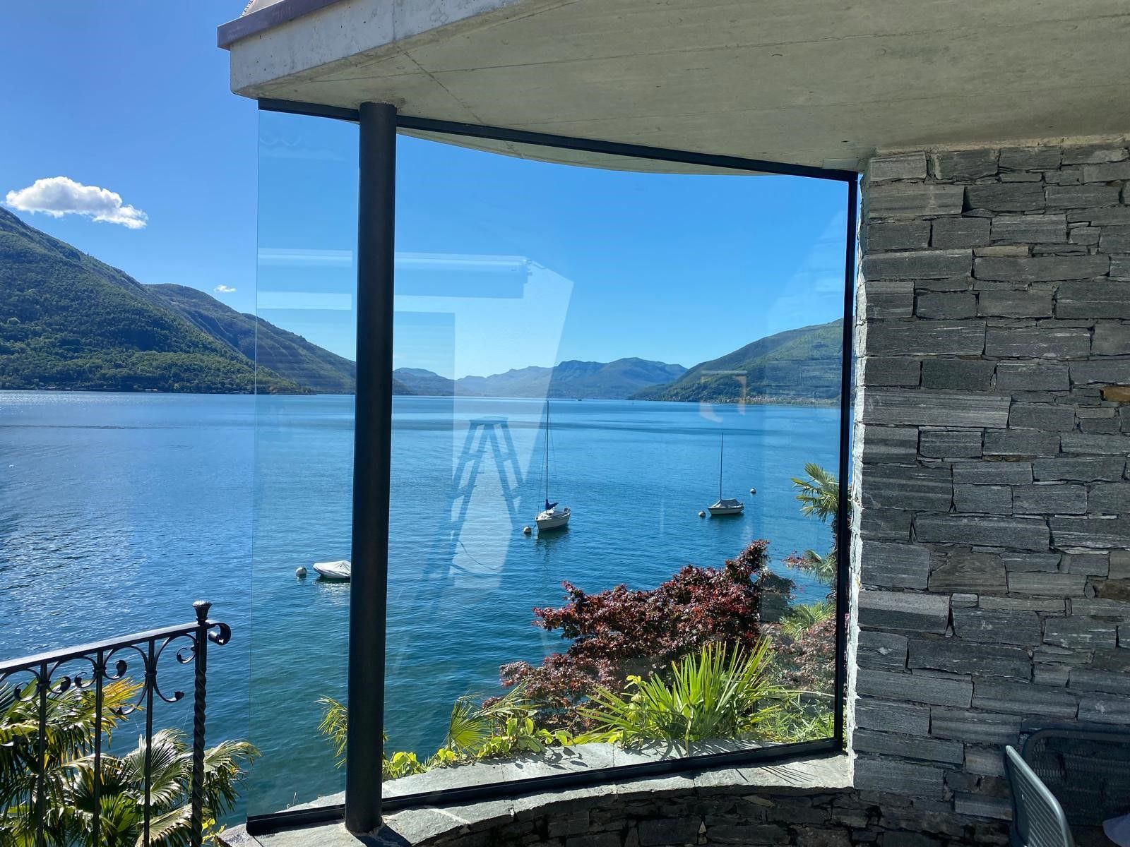 Vetro sul lago di Locarno