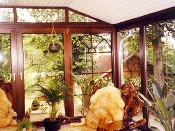 heller Raum im Wintergarten