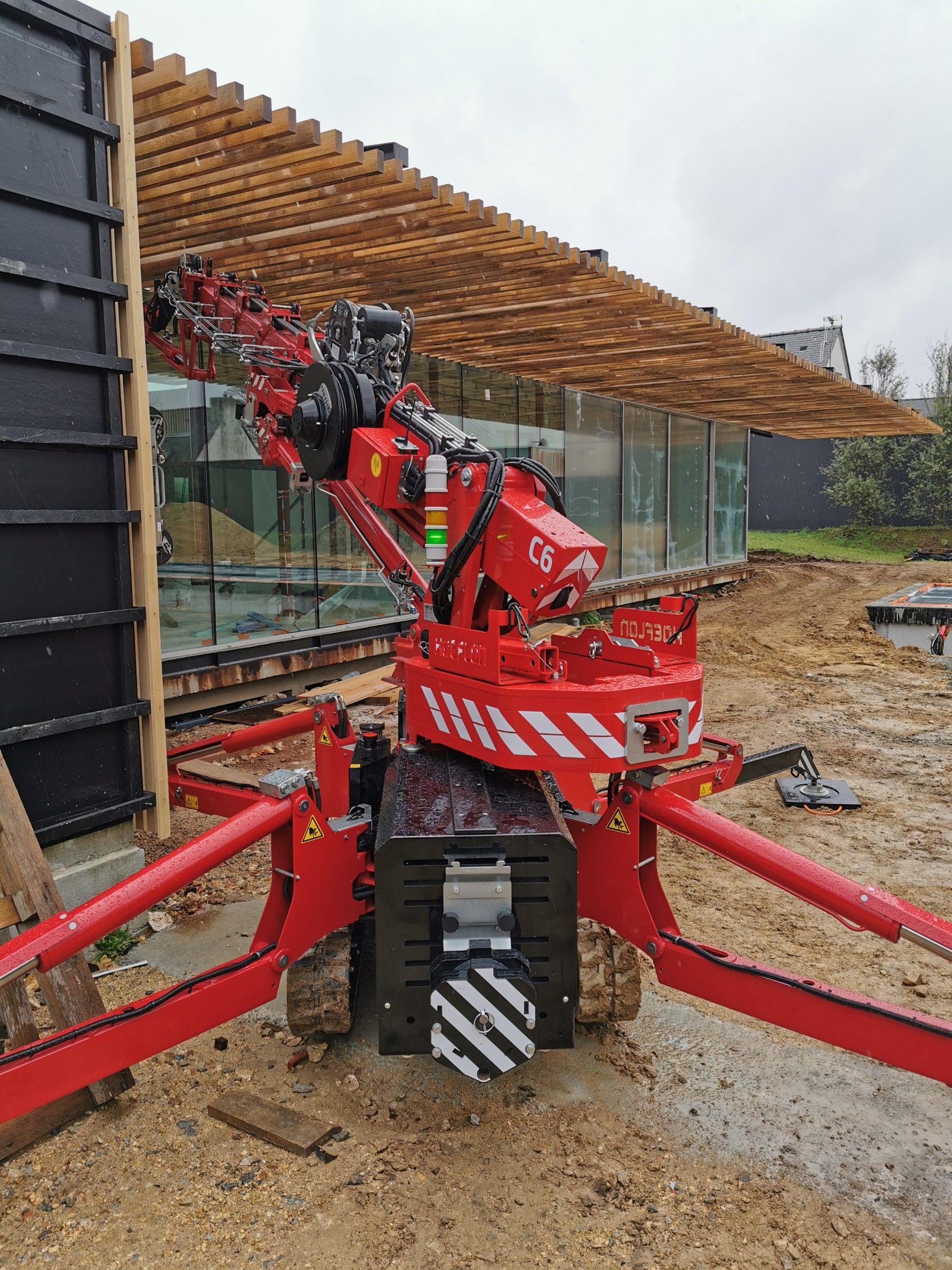 Location de mini-grue avec opérateur - Poitiers