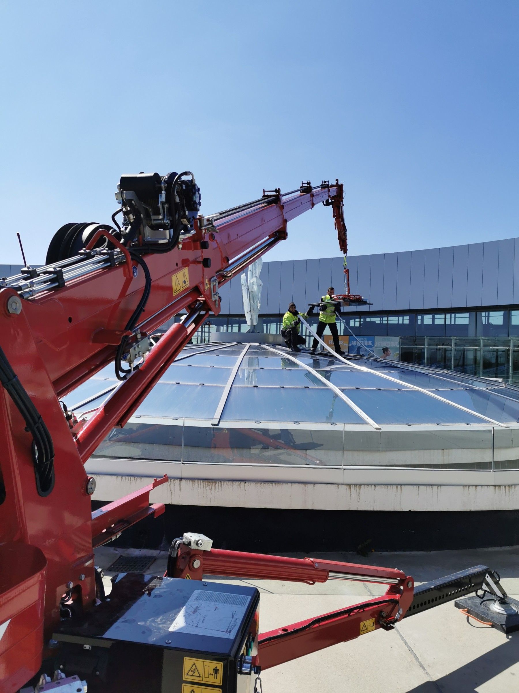 Location de mini-grue avec opérateur - Angers