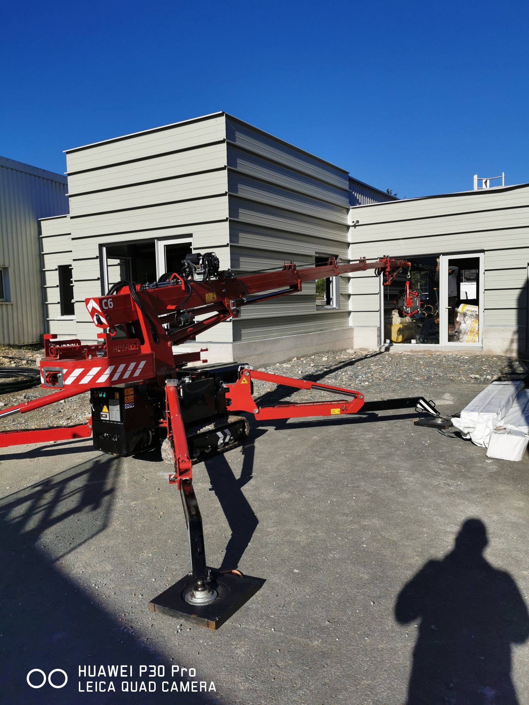 Location de mini-grue avec opérateur - Les Herbiers