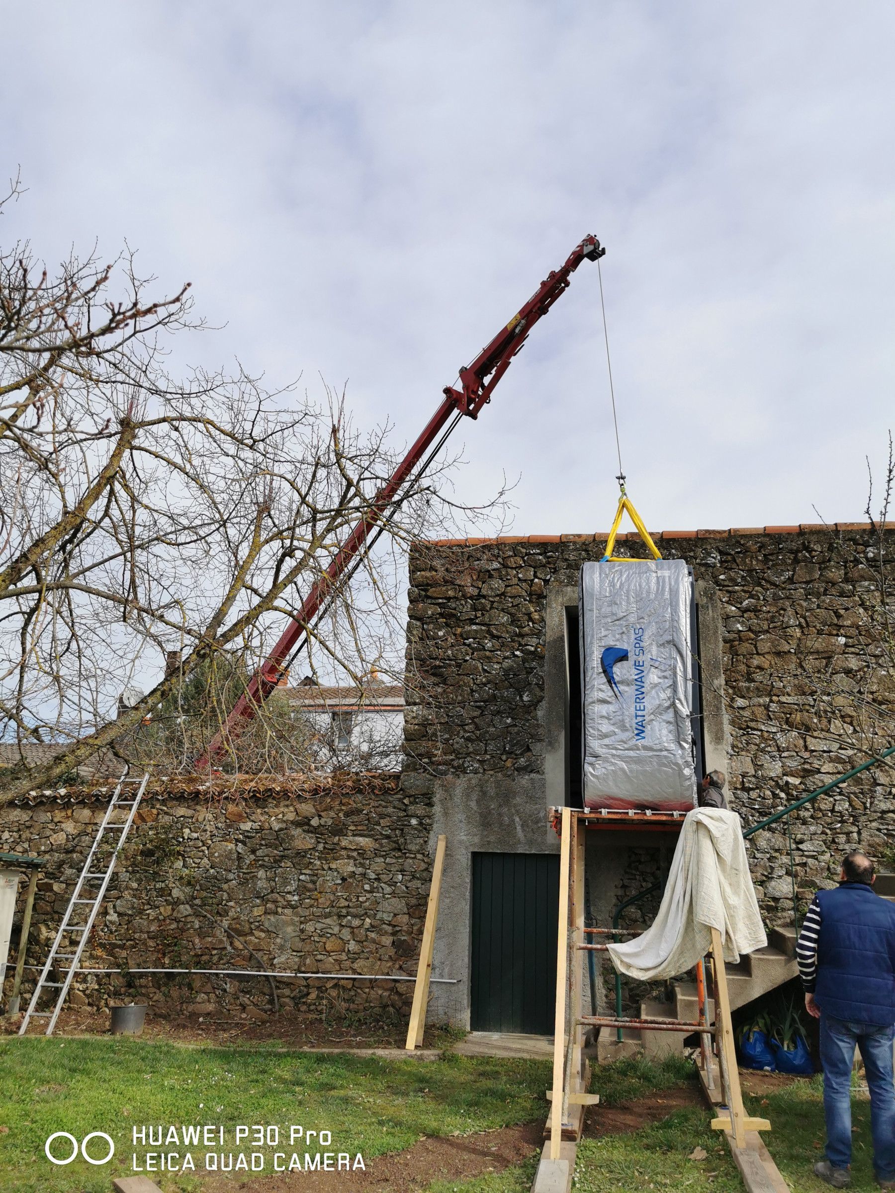 Location de mini-grue avec opérateur - La Roche-sur-Yon