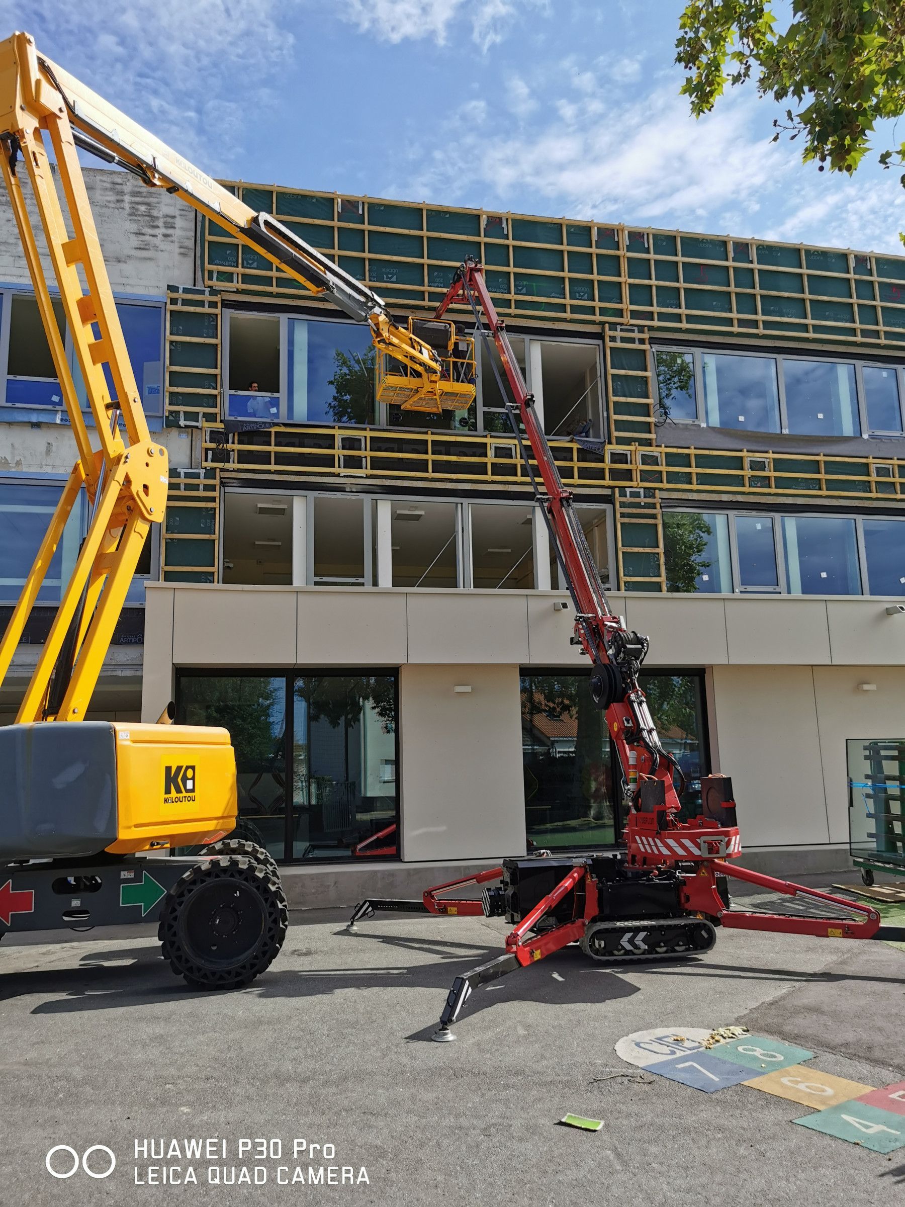 Location de mini-grue avec opérateur - Saint-Nazaire