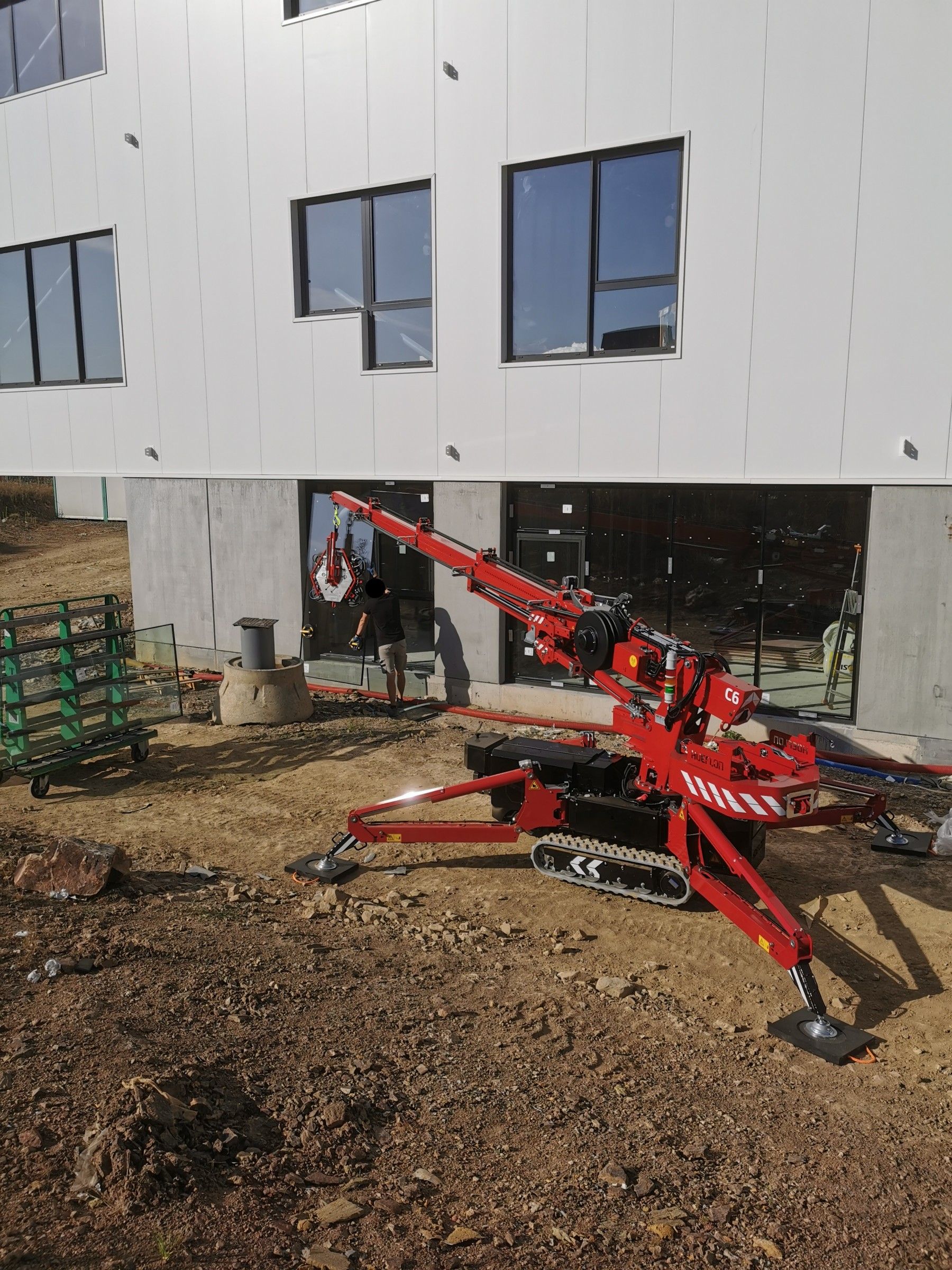 Location de mini-grue avec opérateur - Talmont-Saint-Hilaire
