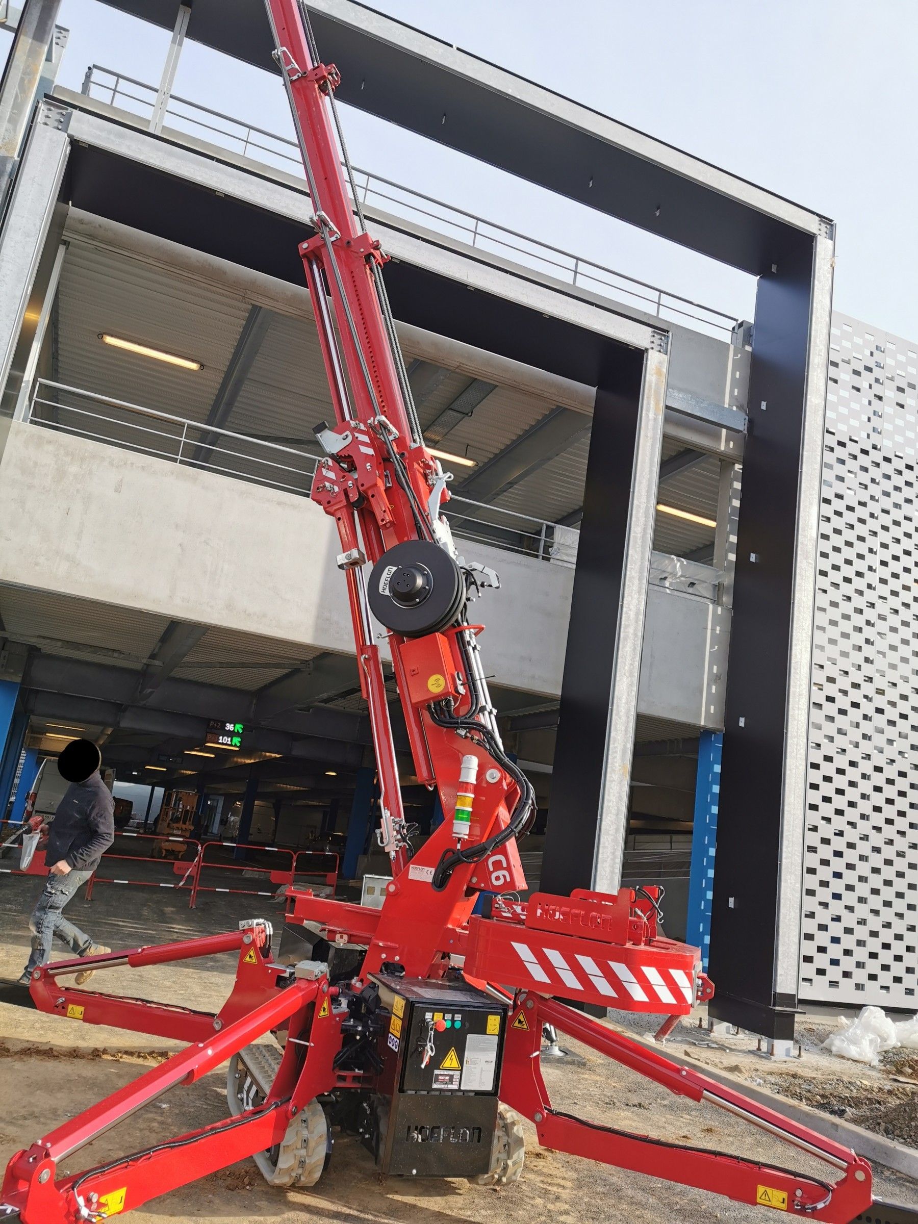 Location de mini-grue avec opérateur - La Roche sur Yon