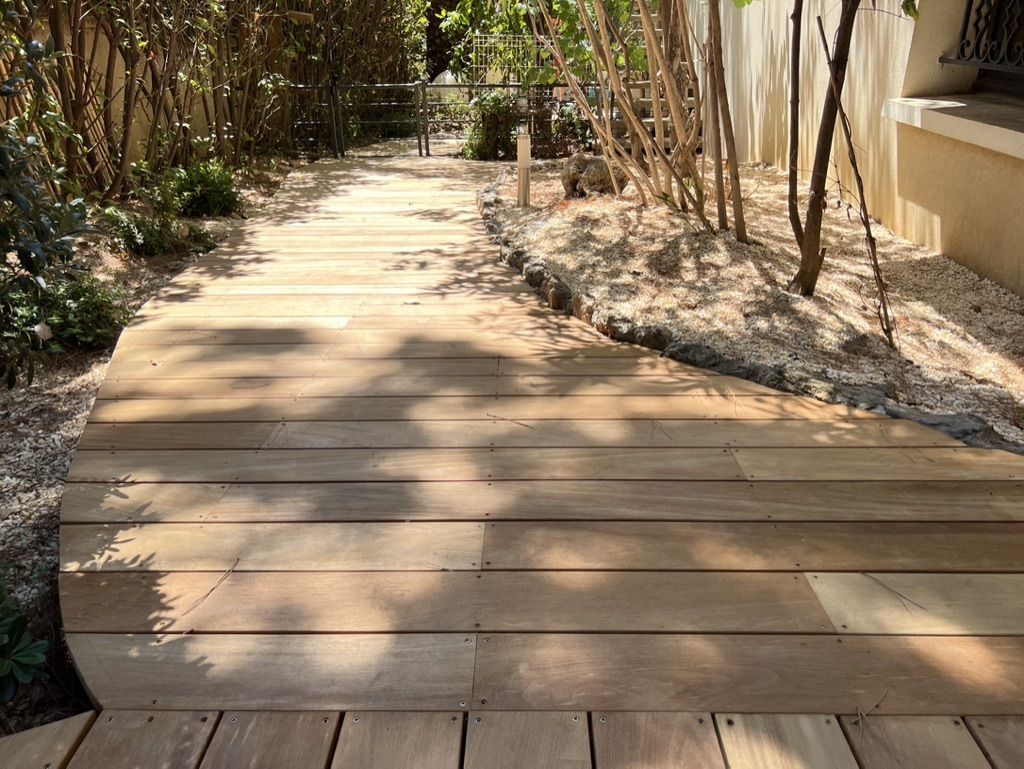 Allée de terrasse