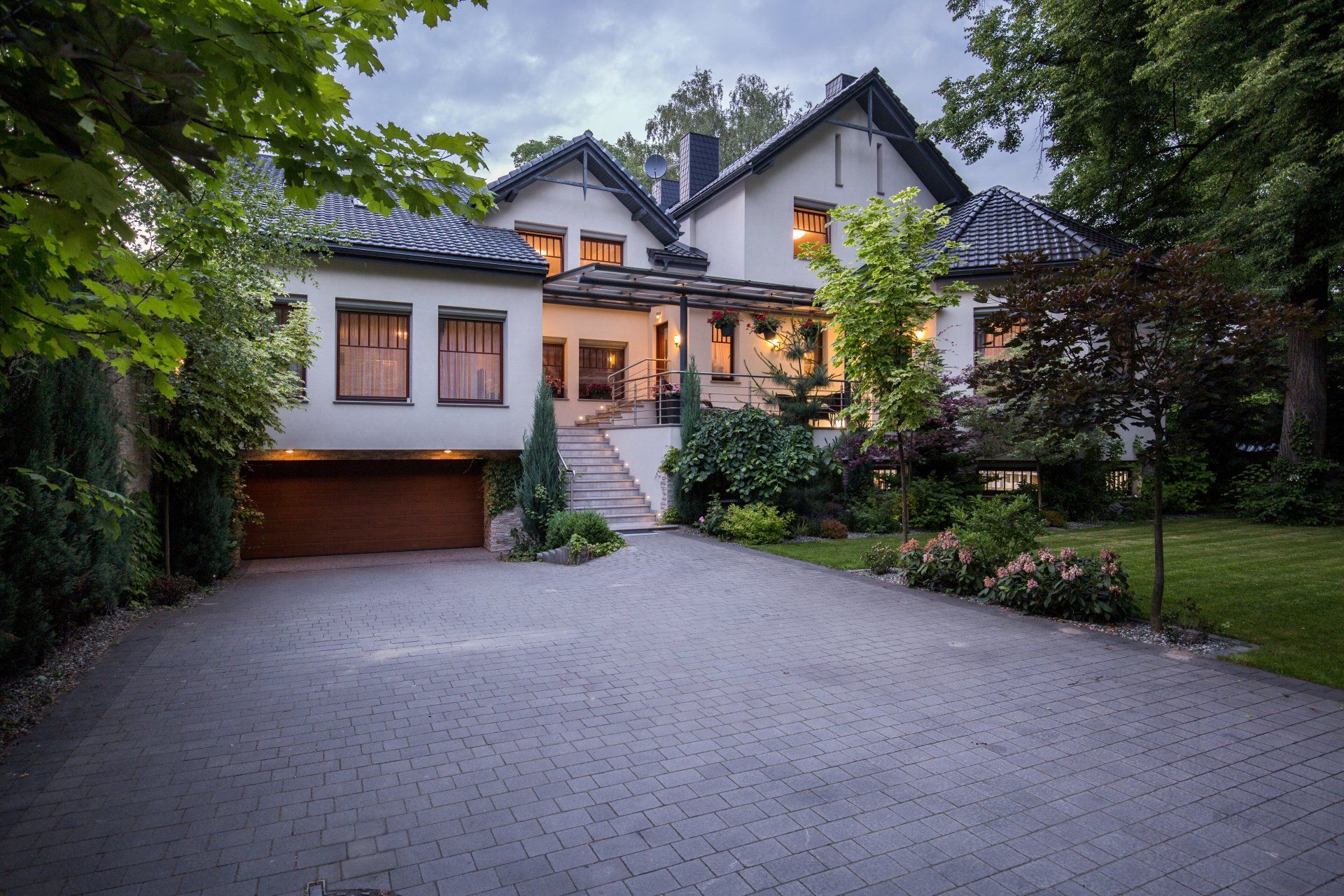 Maison pavée