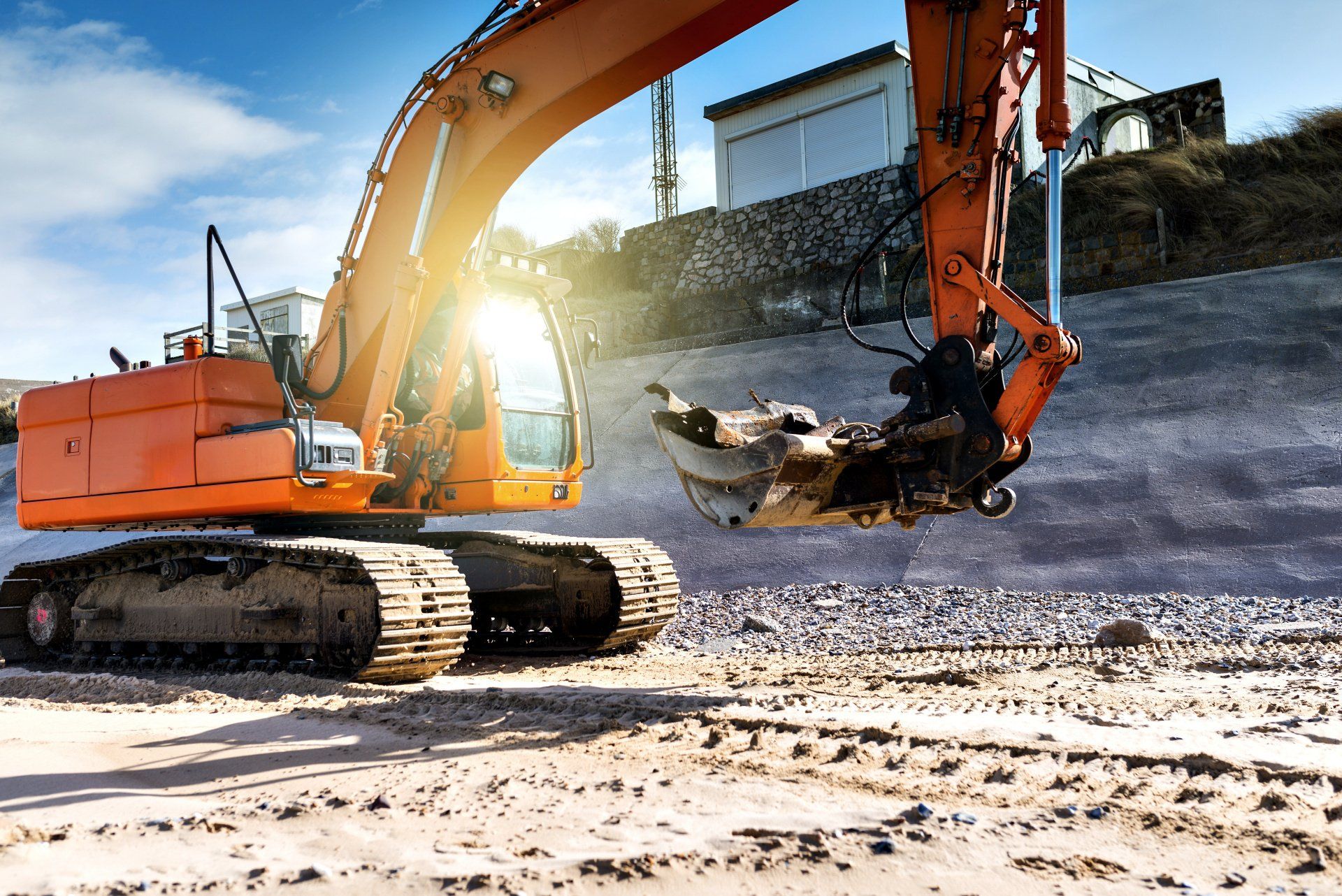 Travaux de terrassement