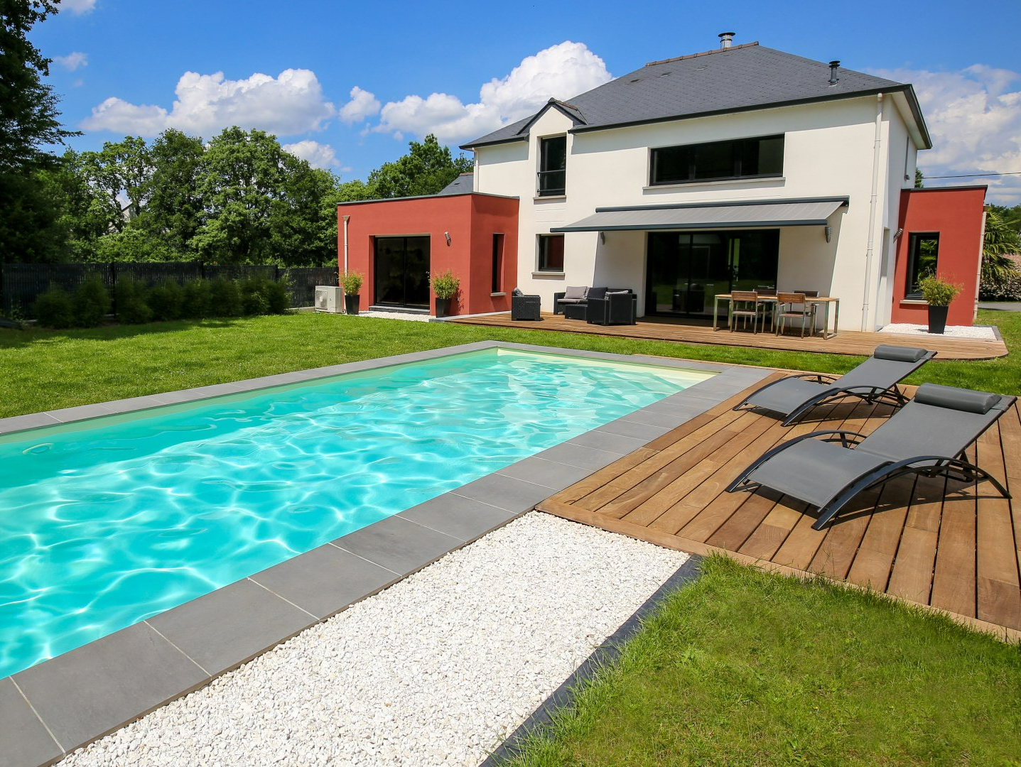 Piscine structurée