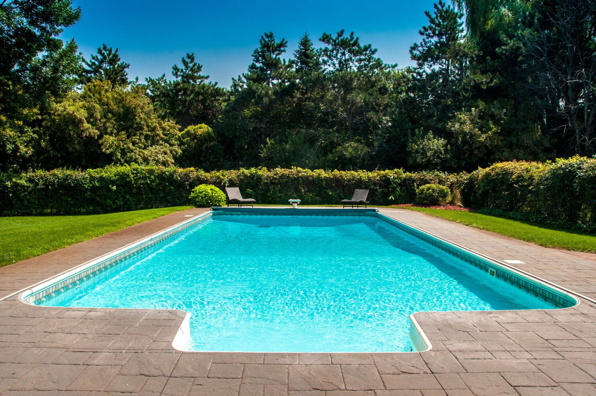 Piscine en béton