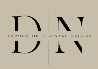 Se muestra un logotipo para el laboratorio dental nagore