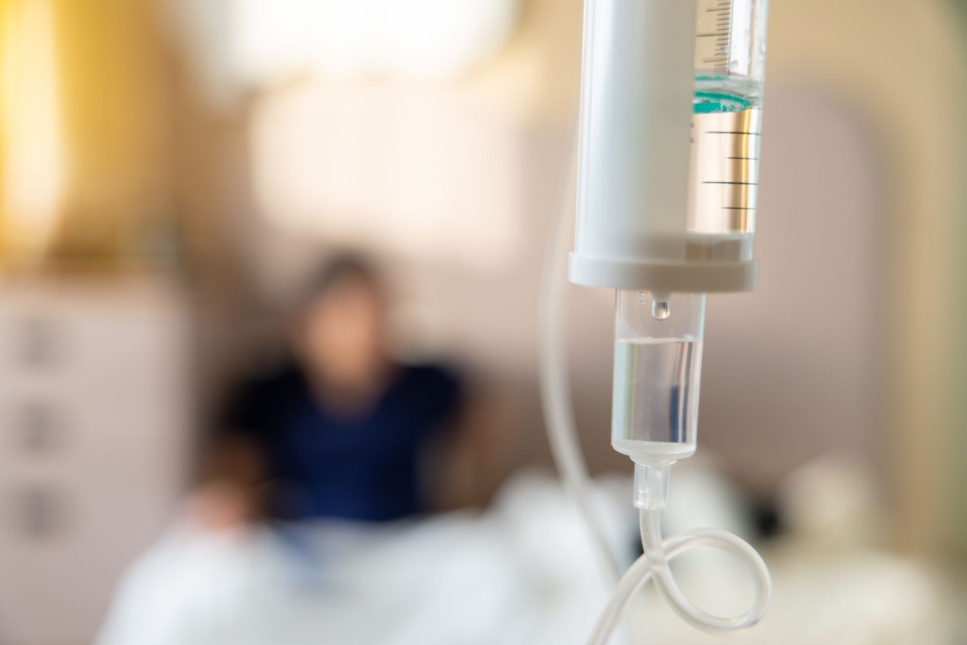 Goutte à goutte d'hôpital