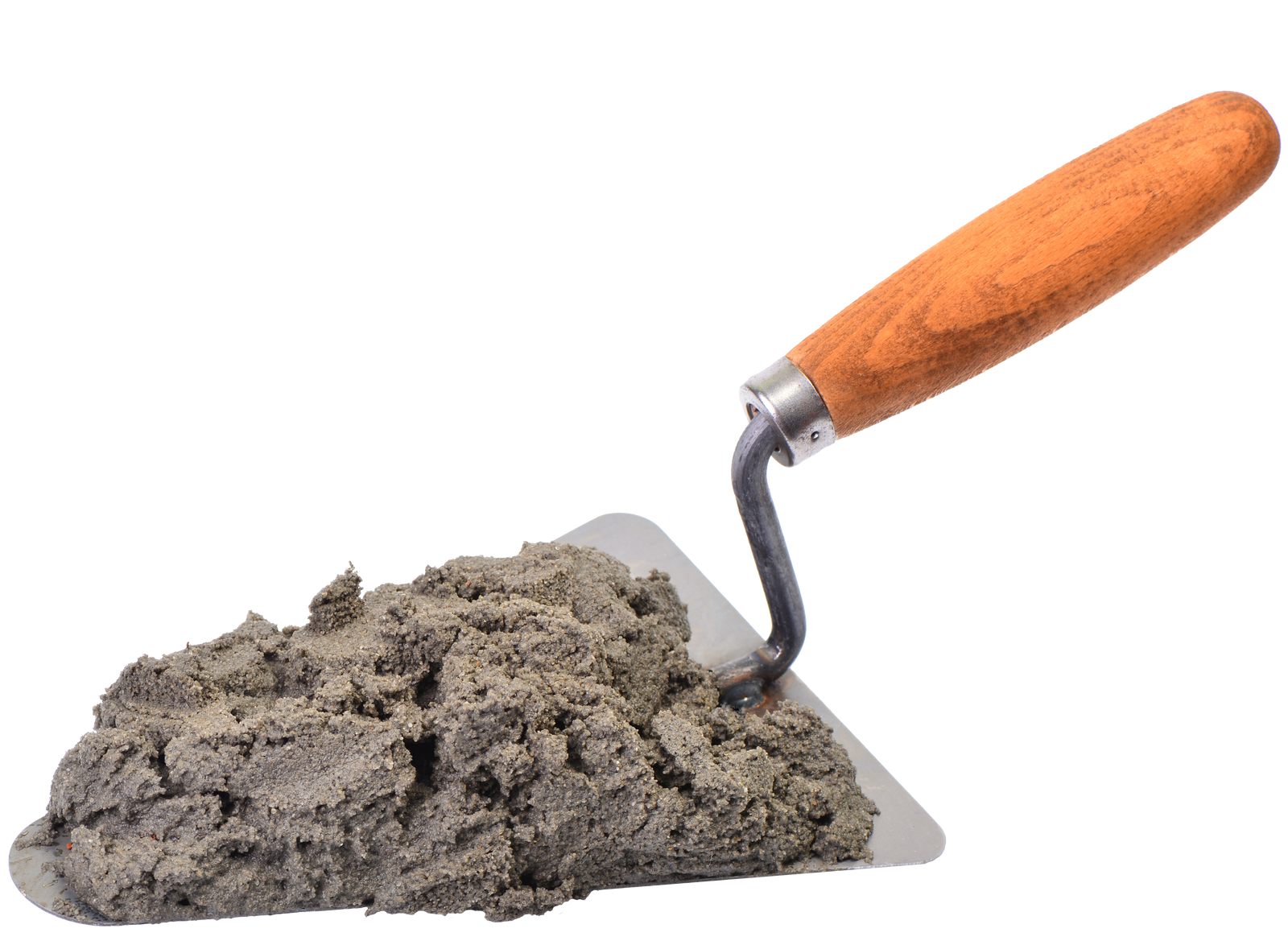 Visuel d'une truelle avec du béton