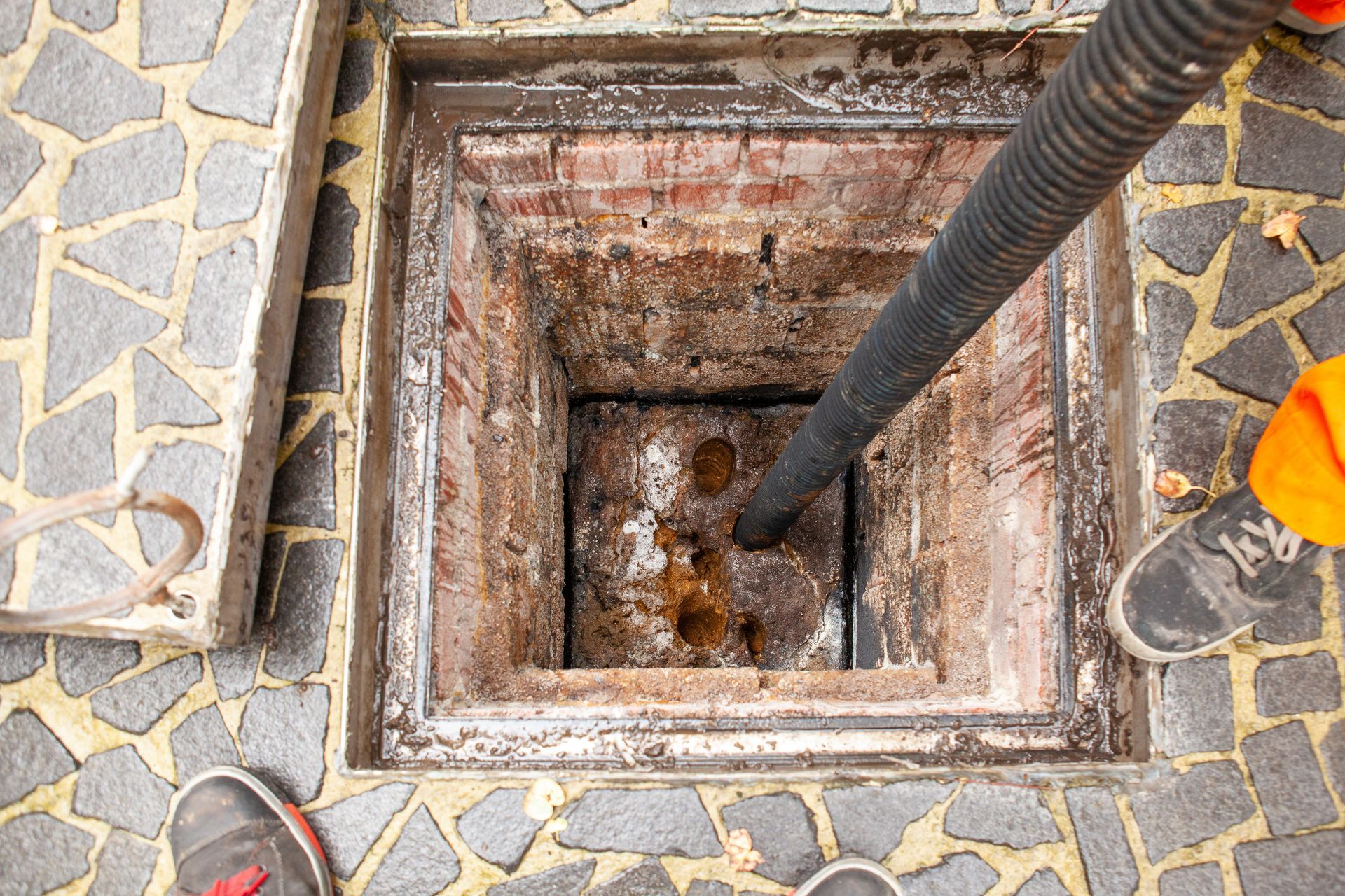 Pompage d'un puisard