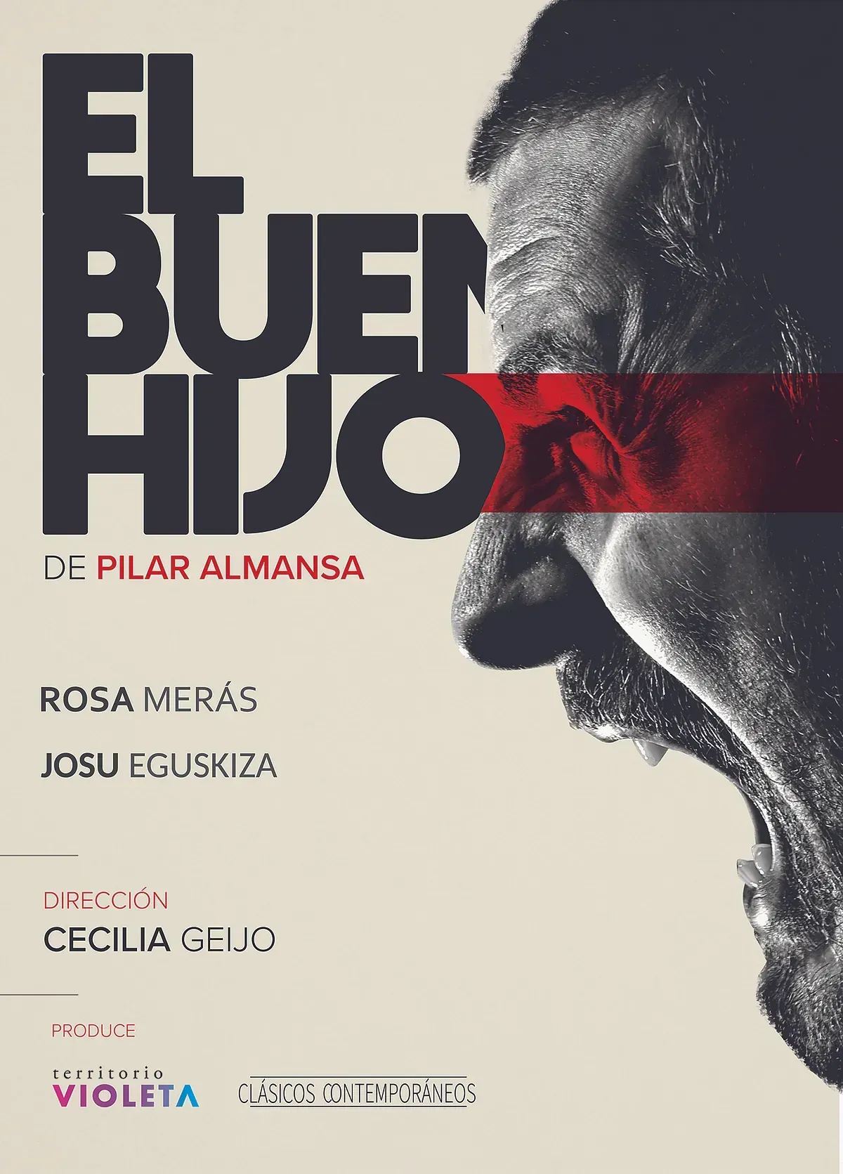 Poster: Man's face in shadow, title 
