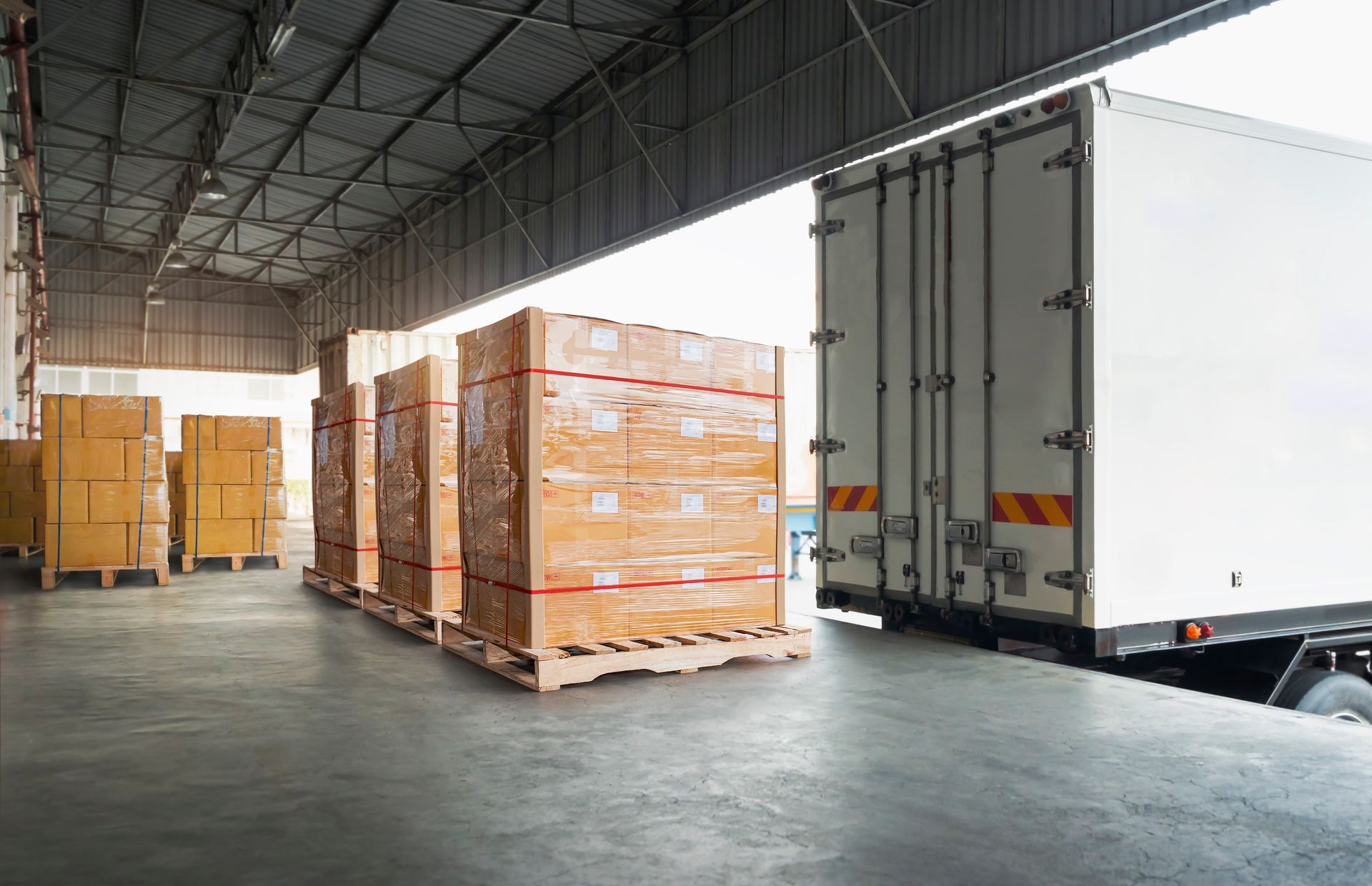Chargement de camion
