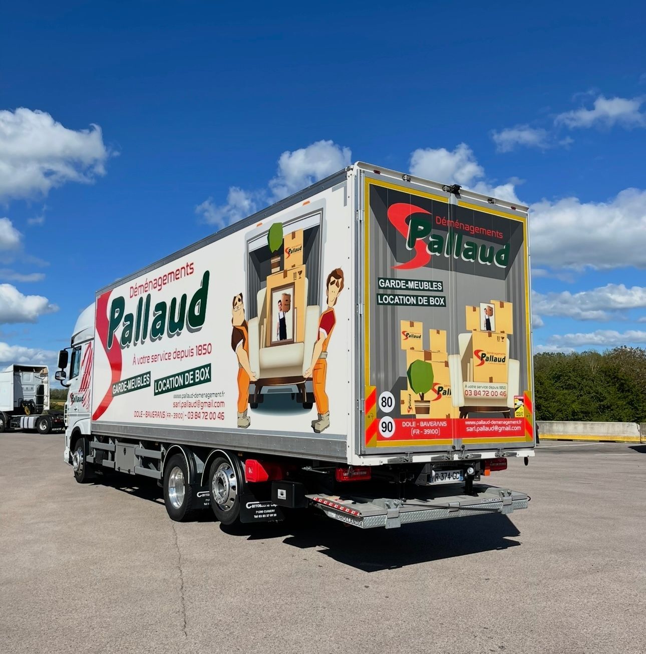 Camion de notre entreprise