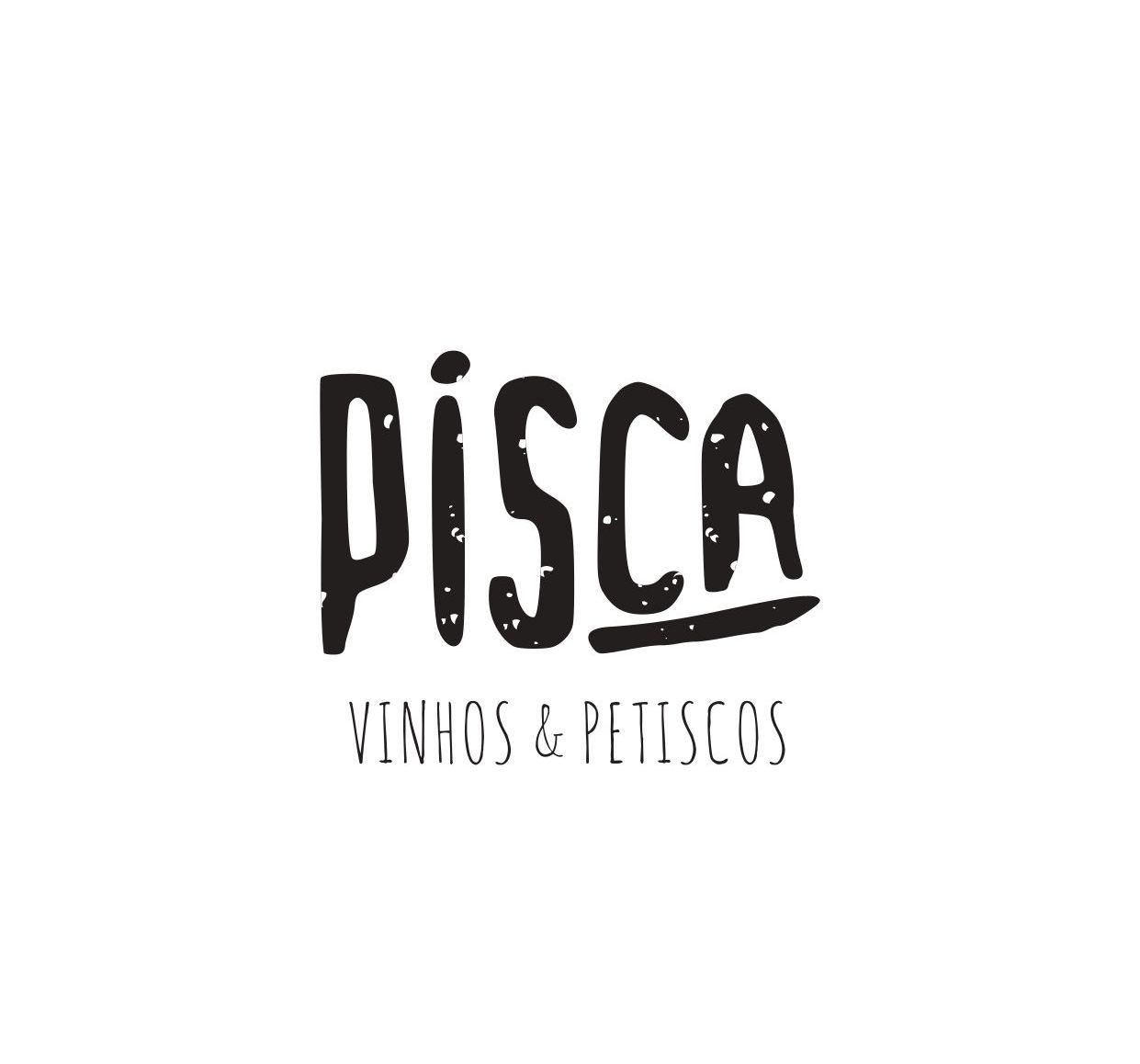 Um logotipo para um restaurante chamado traca em um fundo branco.