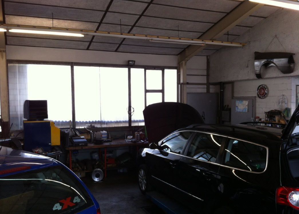 Innenansicht - Herti Garage