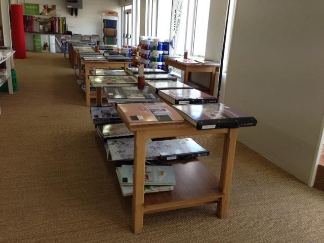 Magasin de matériel et outillage pour peintres