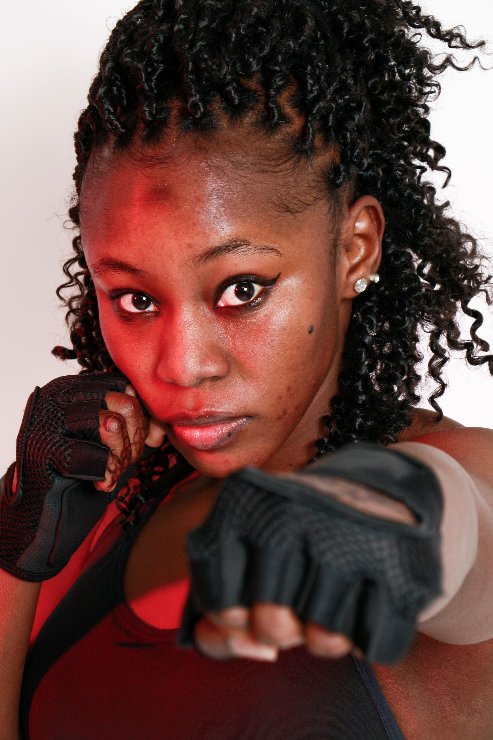 Portrait d'une femme sportive