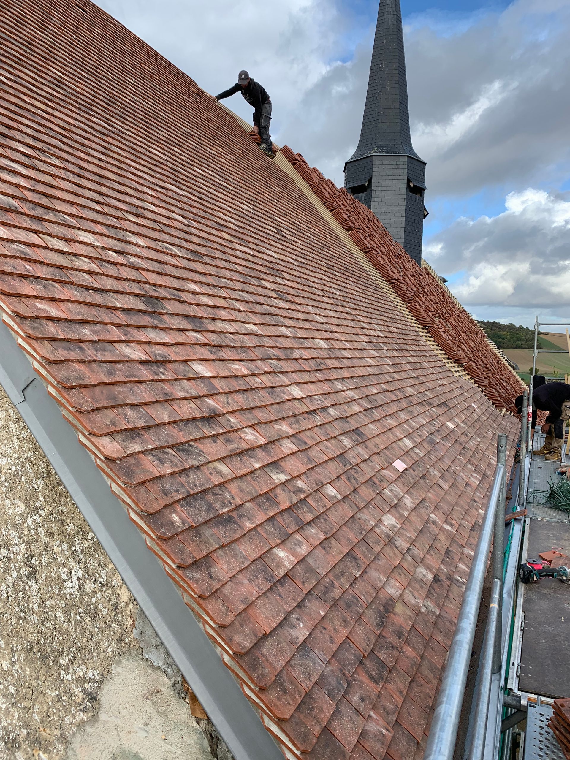 Rénovation toiture en tuiles