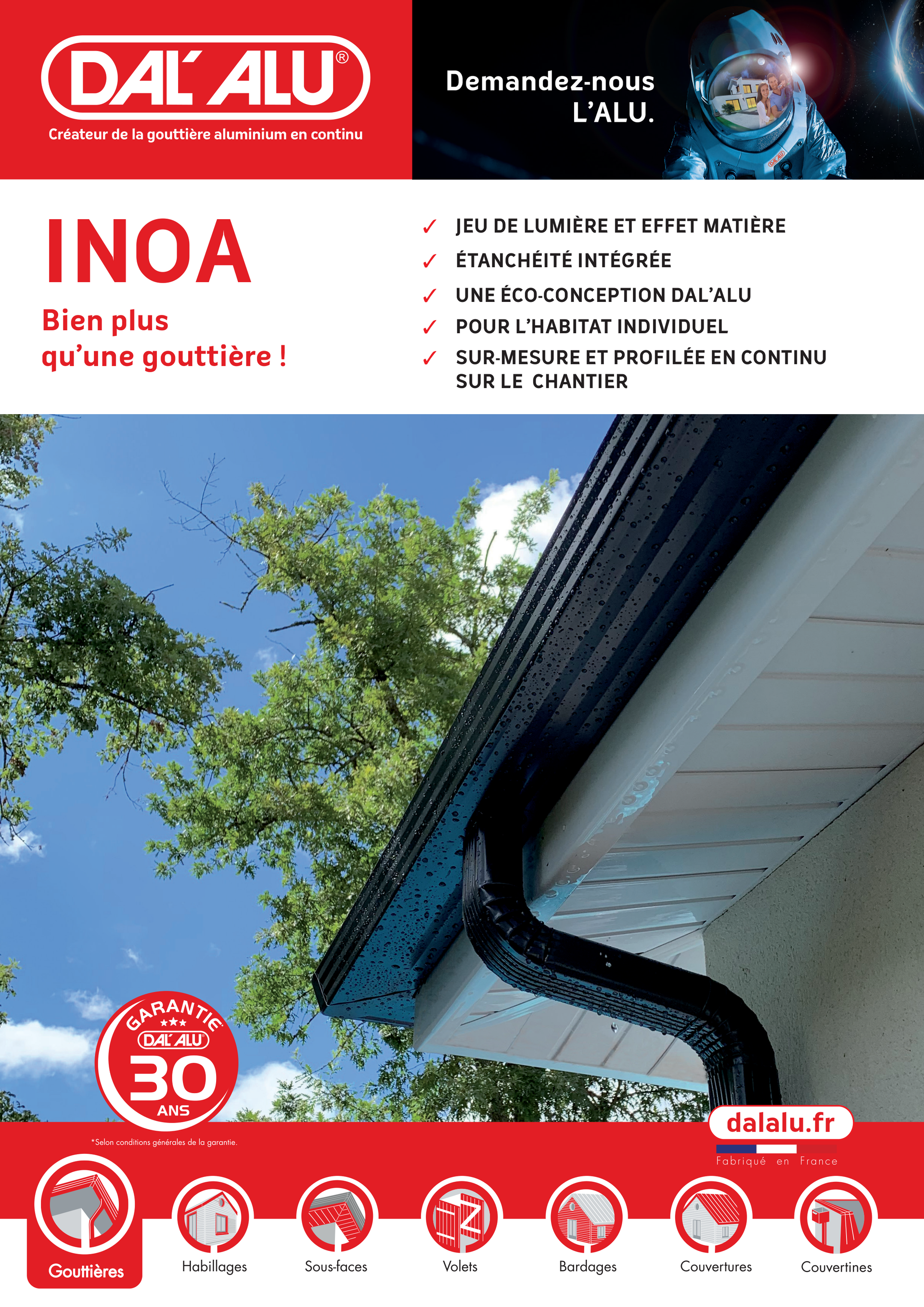 Travaux de zinguerie