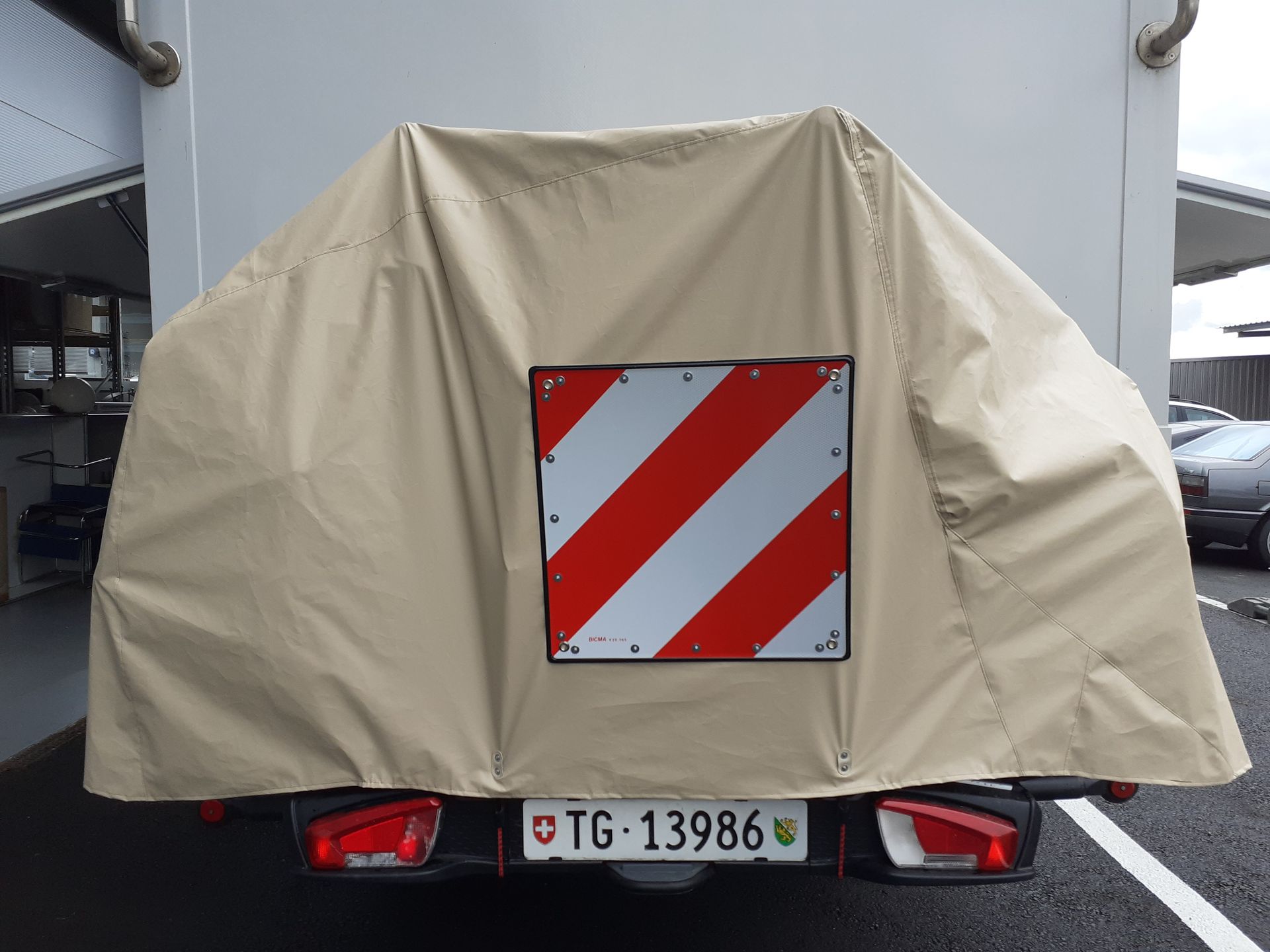 Abdeckung für Fahrräder