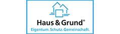 The logo for haus & grund eigentum schutz gemeinschaft