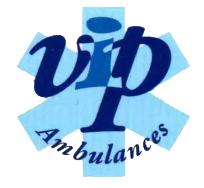 Logo de VIP Ambulances. Vers la page d'accueil