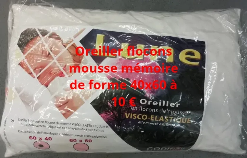 Oreiller 10 €