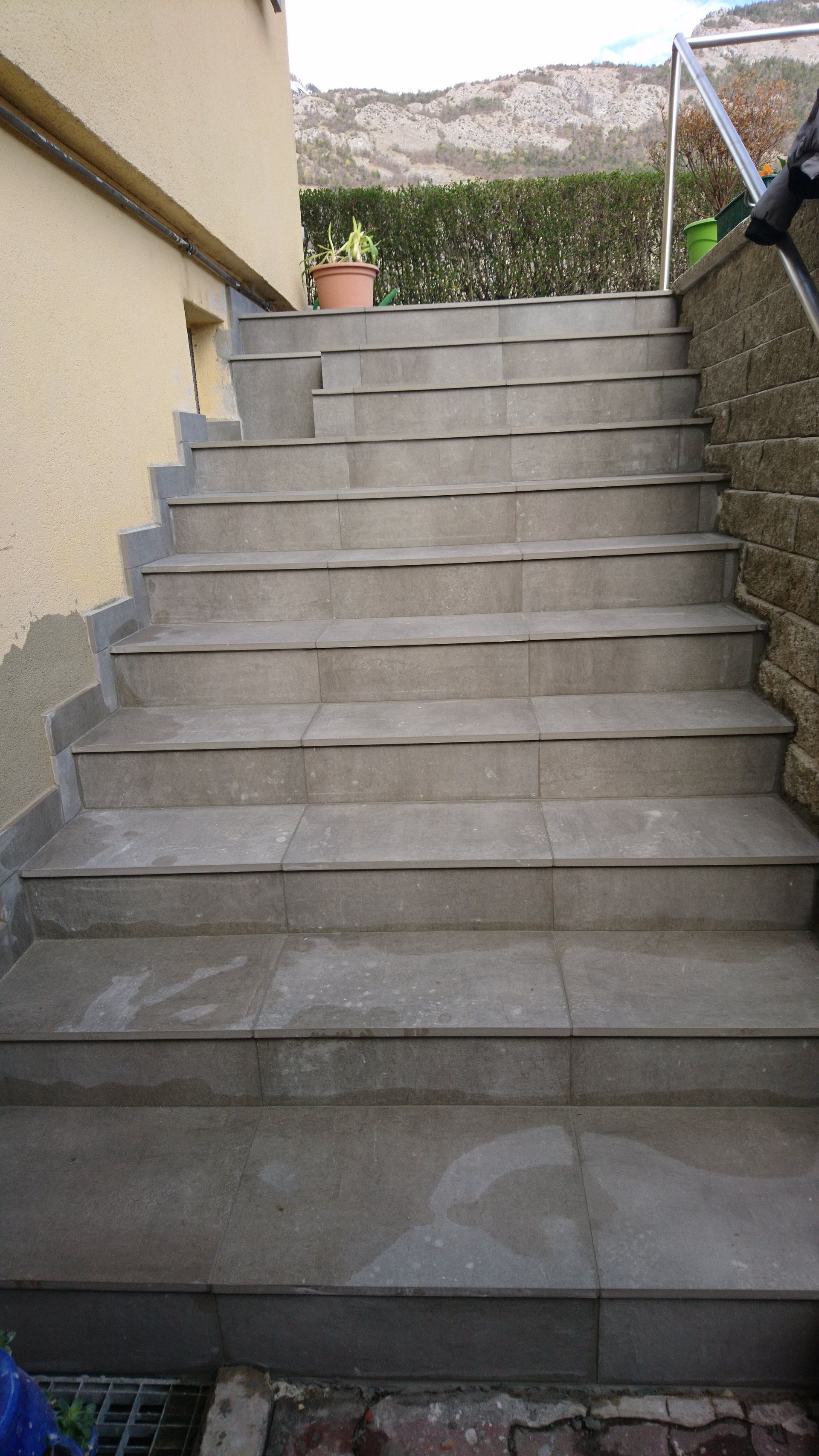 Ciampitti SA - Remise en état d'escaliers