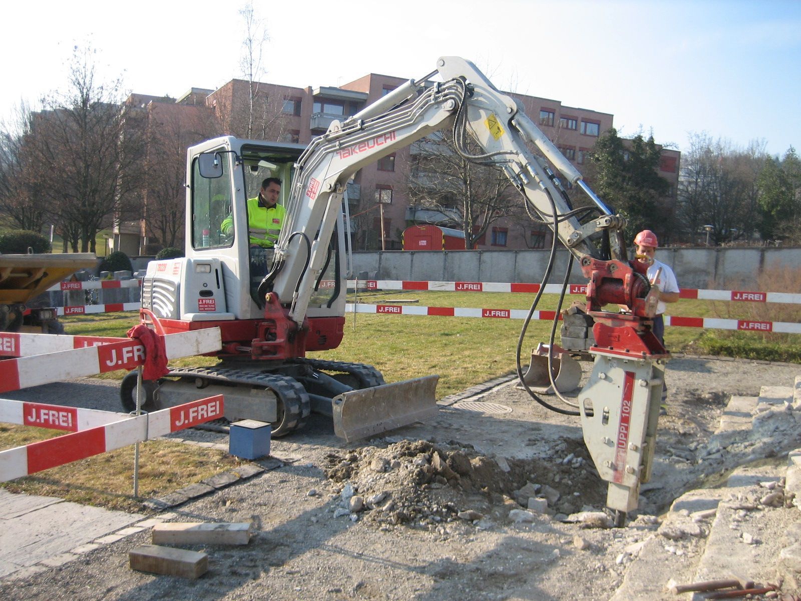Tiefbau - Winterthur - Frei Bauunternehmung