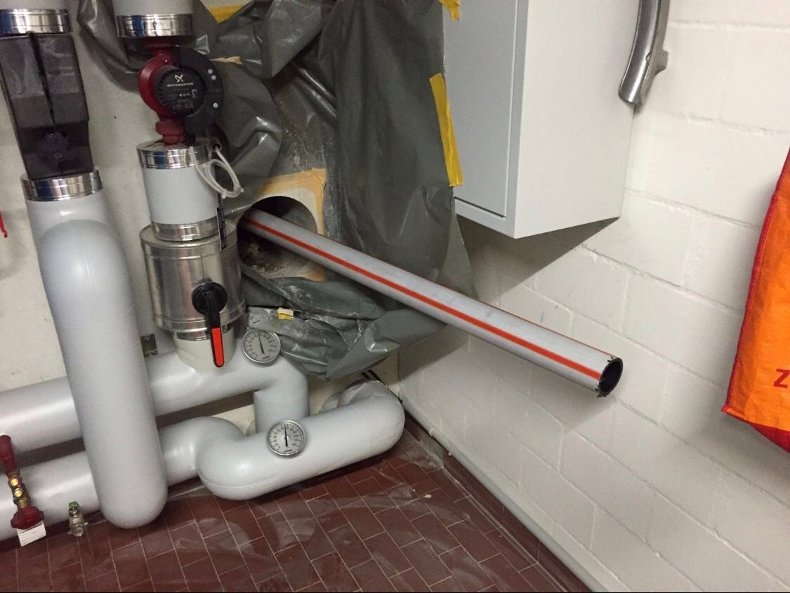 Richtpressung 1 - Winterthur - Frei Bauunternehmung