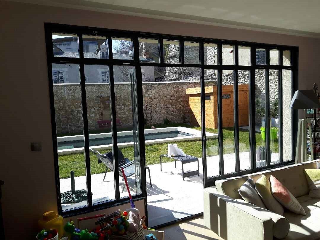 Mur verrière extérieure