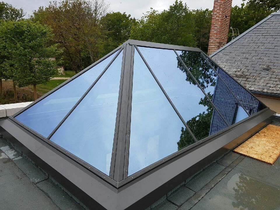 Puit de jour gros plan