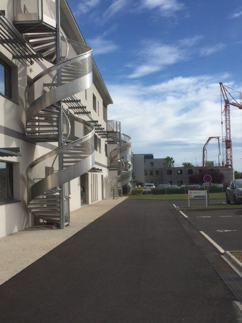 Ferronnerie escalier en colimaçon