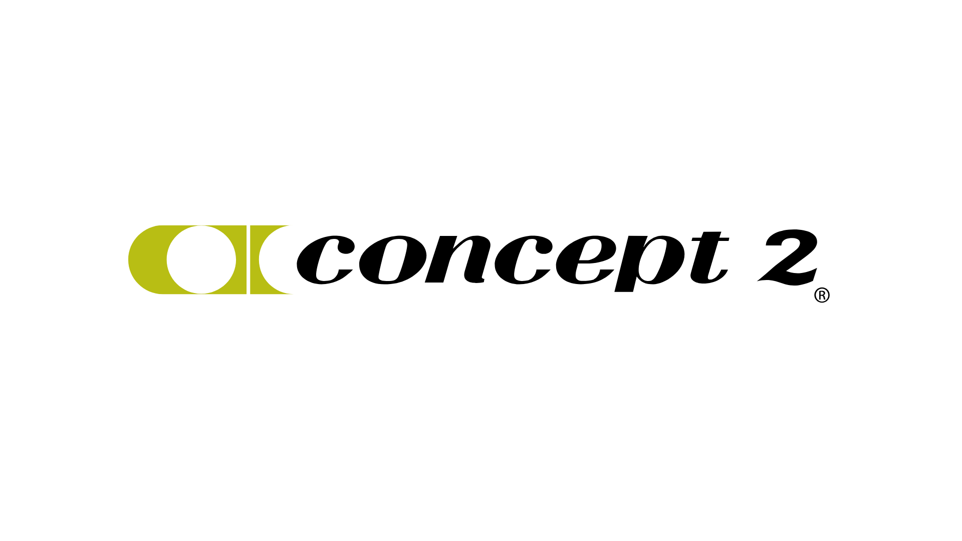 Le logo concept 2 est vert et noir sur fond blanc.