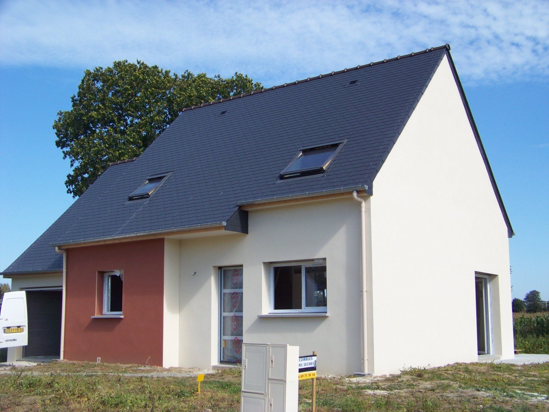 Construction en parpaings