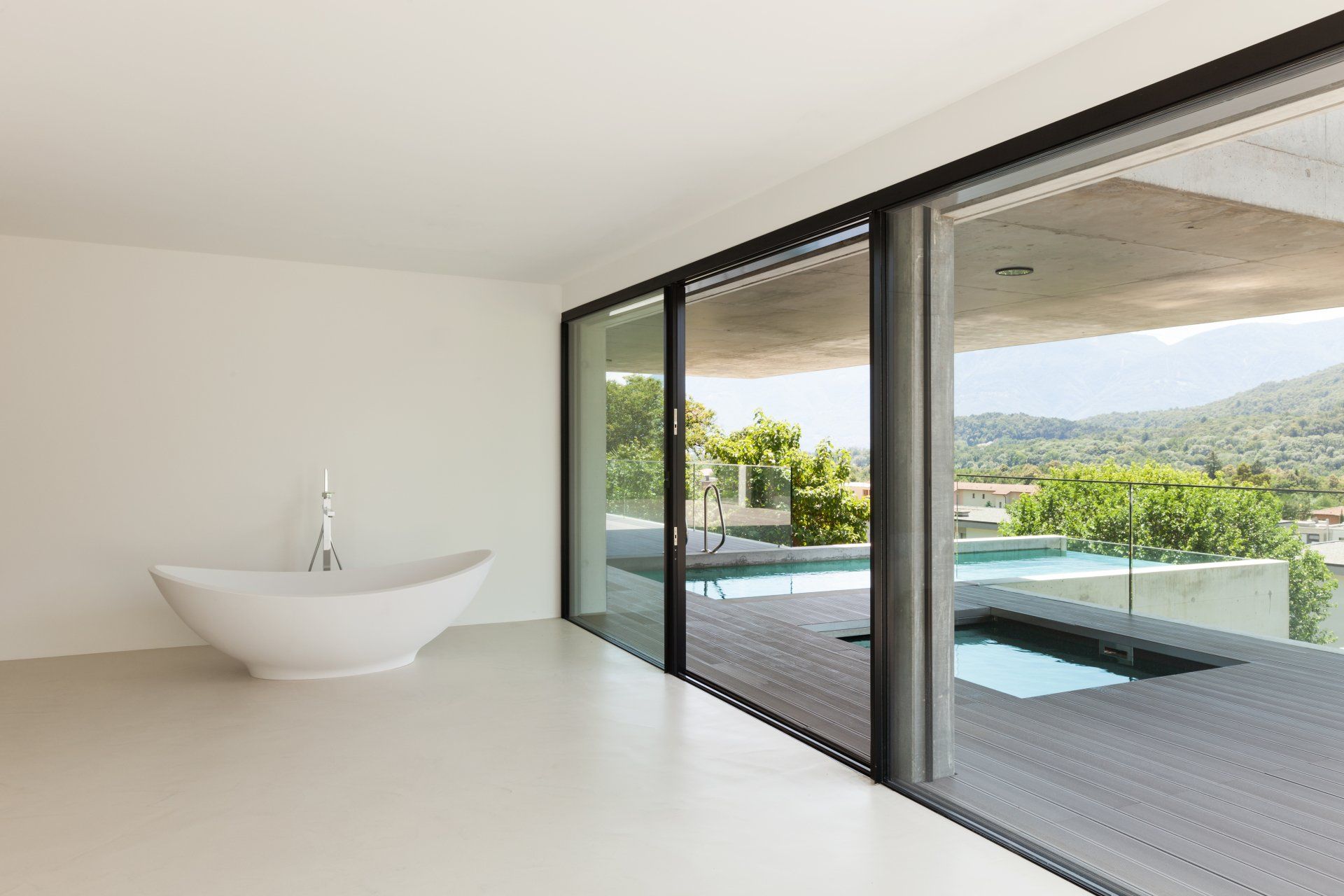 Baie vitrée aluminium