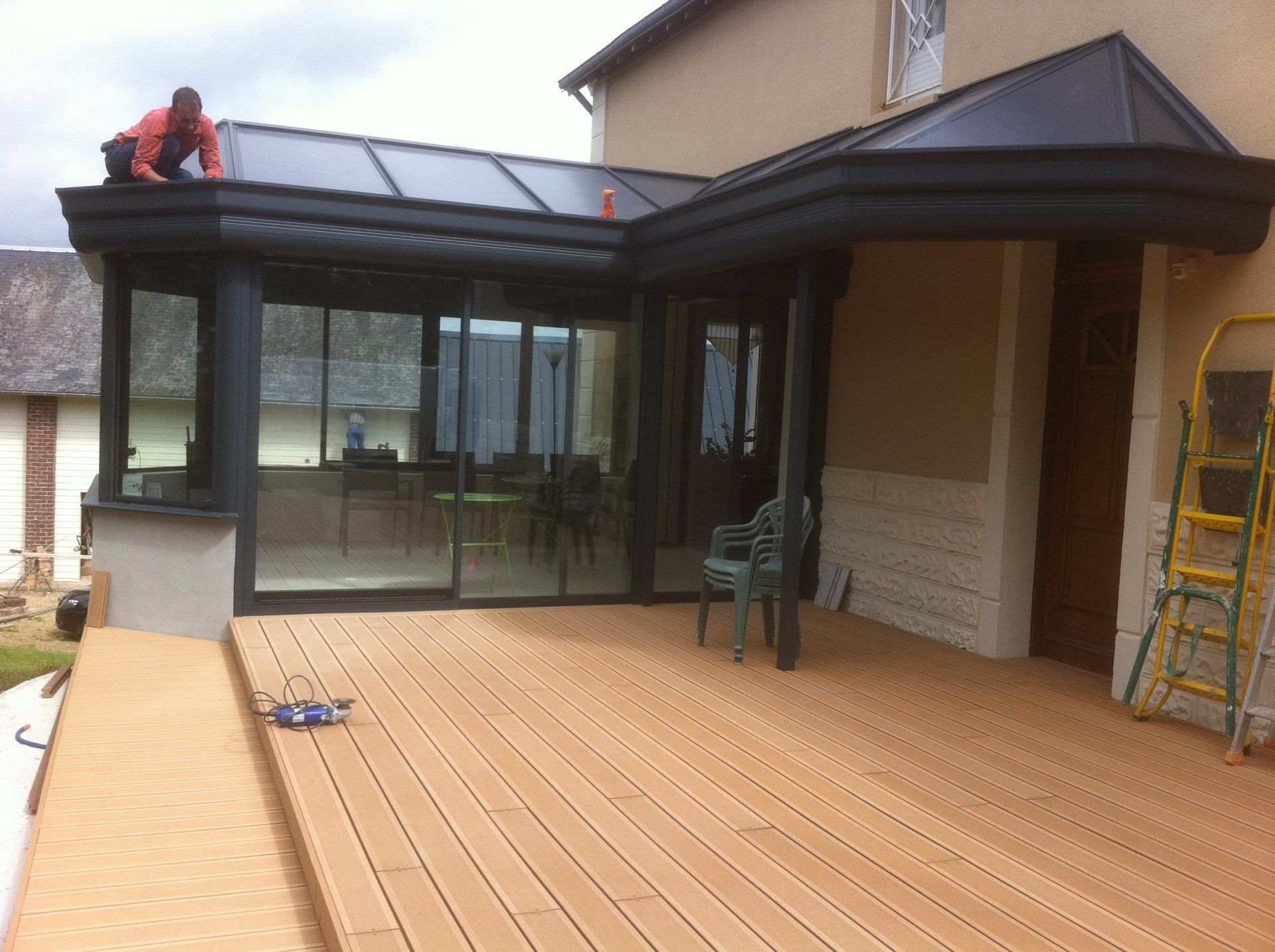 Fabrication véranda