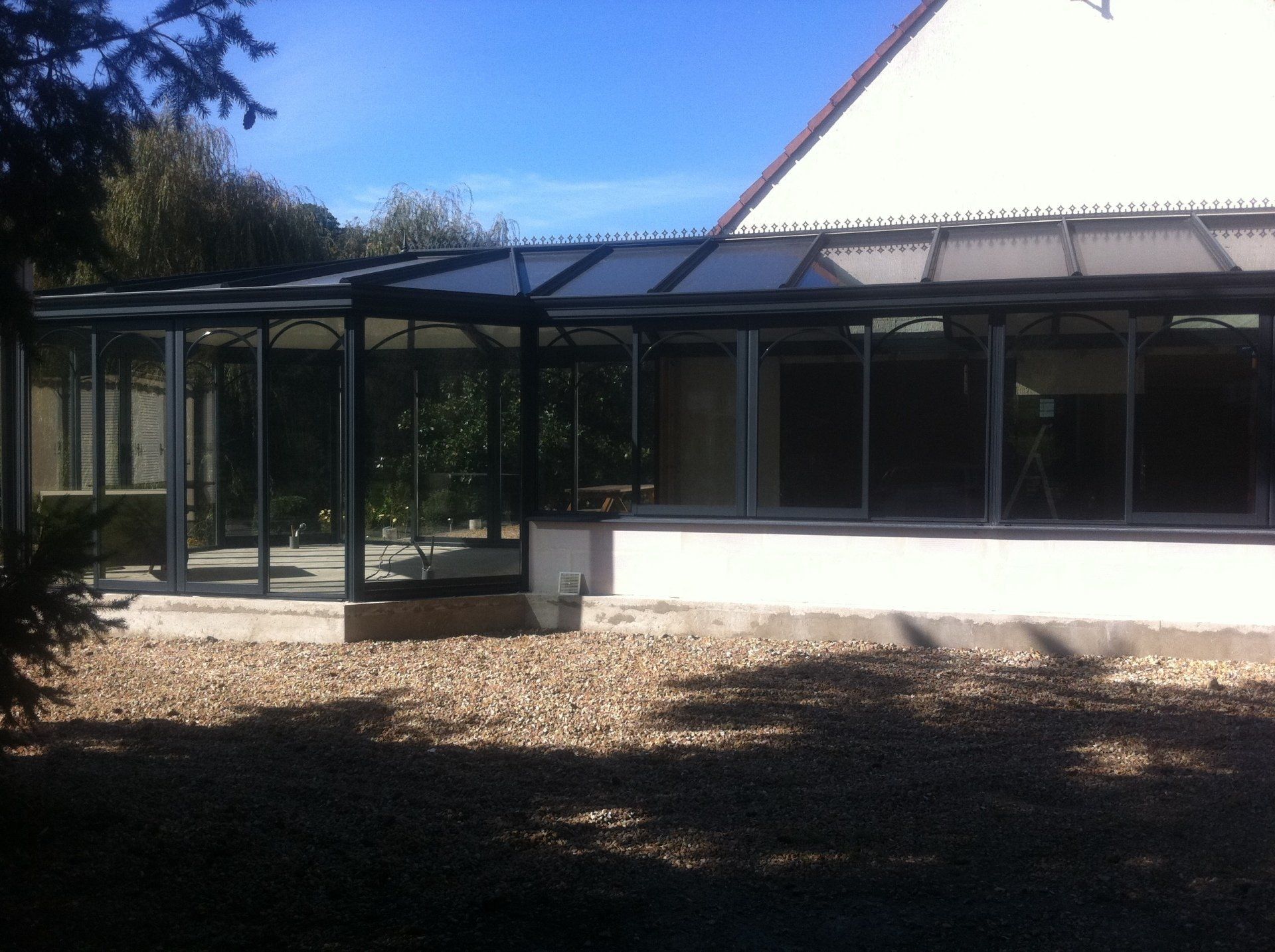 Véranda en aluminium